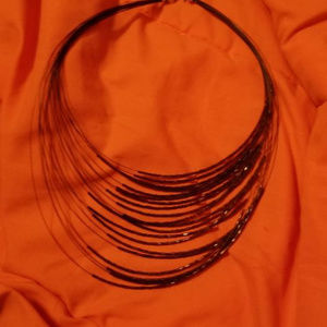 Brown Multi-strand Necklace